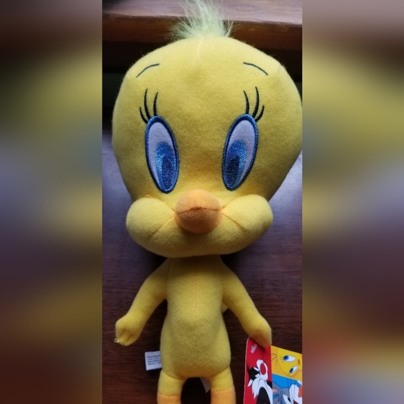 2024 Warner Bros Looney Tunes Tweety-Bird Plush 10-12 Inches Long - Picture 2 of 16